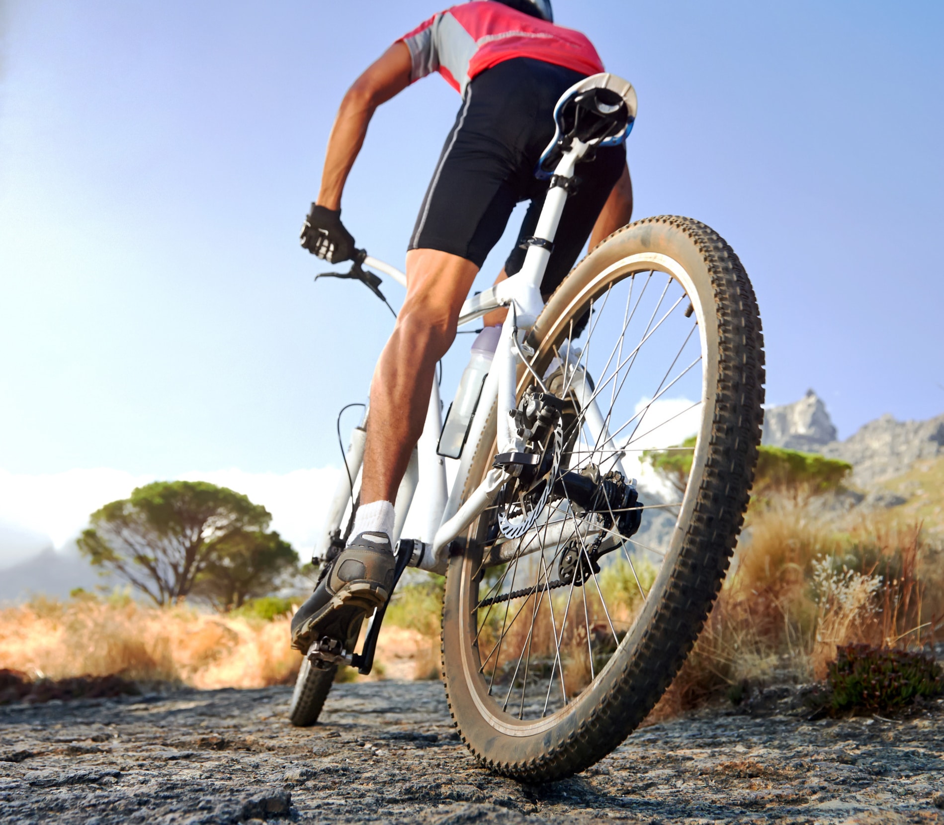 Man exited to bike again once he hadan IV Injection at Heritage Regenerative Medicine