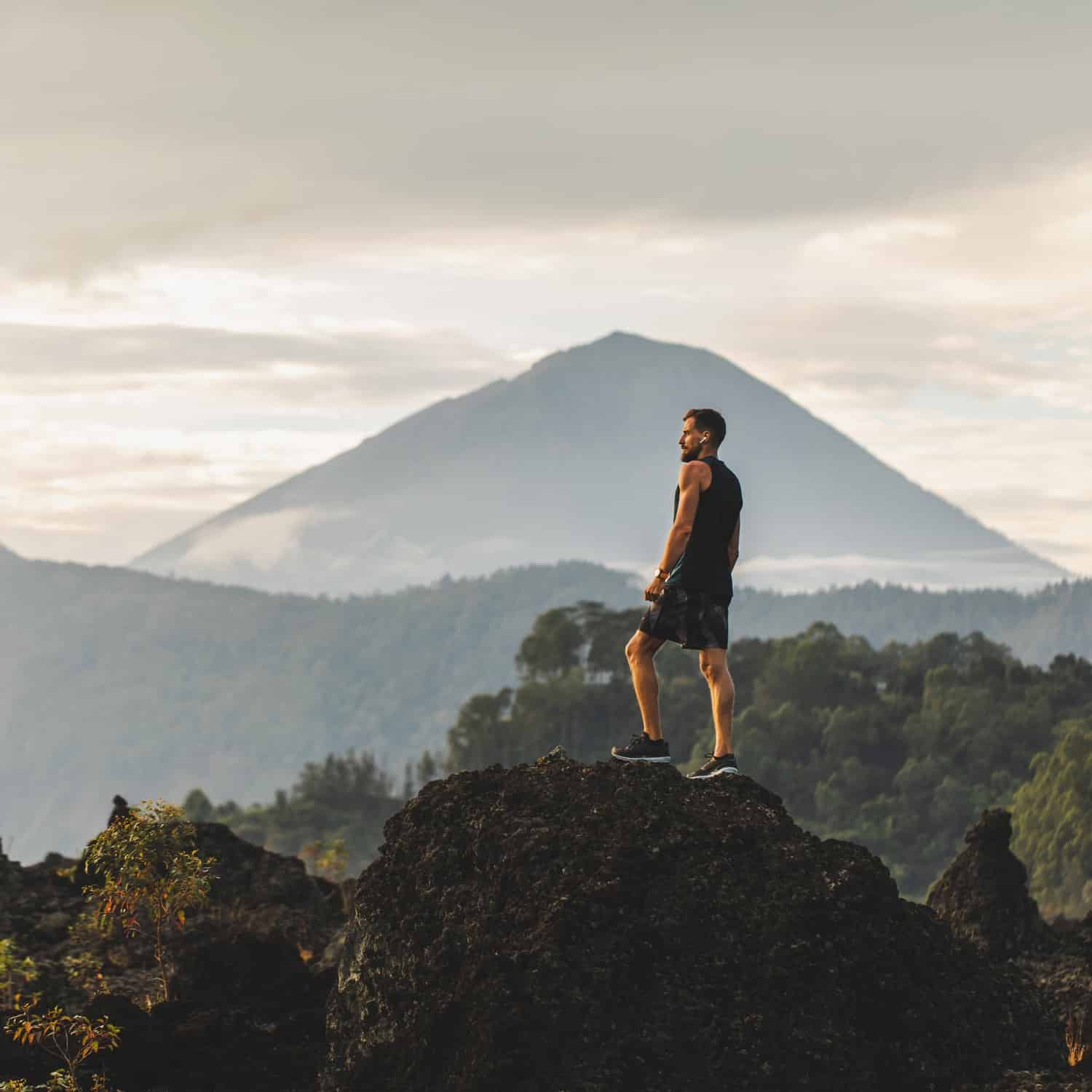 Man hikes a mountain with the help of regenerative medicine in Charlotte NC